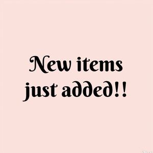 New Items